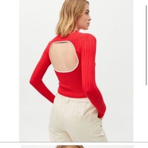 Urban Outfitters open back top